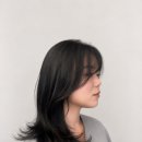 화정역 레이어드 컷 &amp; C컬 펌 | 2030 여성 사이드뱅·페이스라인 컷 추천 — 아이디헤어 화정점