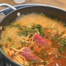 더얼큰샤브칼국수 | [양천향교역 맛집 양천샤브 손칼국수] 내돈내산 재방문 흑마늘 샤브칼국수 얼큰 솔직후기