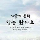 2025년 11월 7일 (금) 오늘은 입동입니다 이미지