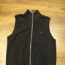 타미힐피거(Tommy Hilfiger) / 100% Cotton 네이비 집업 VEST / S (95) size. 이미지