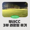 도그-in 하우스 | 오랜만에 다시 찾은 부산CC 3부 야간 라운딩 후기