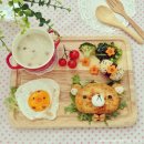 캐릭터 푸드아트 이미지