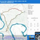 강원도 정선 백운산 (백룡동굴주차장~배운산~689봉~613봉~칠족령~칠족령전망대~백룡동굴주차장) gpx [참고용] 이미지