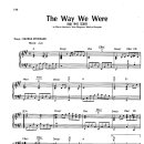 Piano - Barbra Streisand / The way we were 이미지