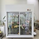 평촌 | [평촌] (후기) 평촌꽃집 플레르희소 미니꽃바구니 센터피스 꽃 거실 인테리어 추천
