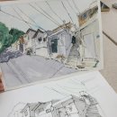 일상을 기록하는 어반 스케치 이미지