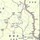 13년 6월 동대산, 두로봉 등산지도 이미지