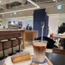 블루라떼(B) | 삼성 코엑스 스타필드 블루리본 카페 피어커피 후기