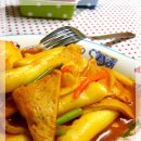 노란떡볶이 이미지