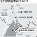 기장군 장안택지개발, 전체의 80% 지구해제 이미지