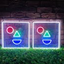 천진PC | [네온간판 만들기] 도형으로 표현된 미소. 키즈존 제작 후기.