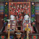 진주 청곡사 목조제석천ㆍ대범천의상 이미지