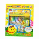 동아어린이집 | 동아토루 노란병아리 선물세트로 즐긴 15개월 손녀와 첫 미술놀이