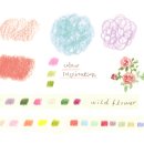 색연필 그림 이미지