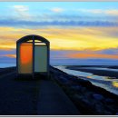 노을바다 이미지