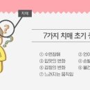 7가지 치매 초기 증상 이미지