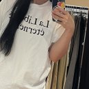 샷츠 | "Murless 머레스 LA LIBERTE DISTRESSED CROP T-SHIRT_OFF WHITE" 캐주얼 화이트 베이직 반팔 티셔츠 추천
