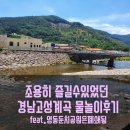 연화산반딧불이캠핑장 | 사람없이 조용히 즐길수있었던 경남고성계곡 물놀이후기 feat.영동둔치공원은폐쇄됨