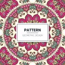 Elegant floral mandala luxury pattern vintage design 이미지