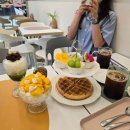 플로리다후르츠(FLORIDA) | 여의도 디저트 맛집 IFC몰 요거트 맛집 플로리다후르츠 컵빙수 와플 후기
