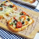 식빵피자 만들기 맛있는 피자토스트 식빵요리 이미지