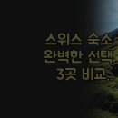 덴테크 | 스위스 여행 칸더슈테크 숙소 | 어떤 호텔이 좋을까 | 베르너호프 발트호텔 르비에 | 3곳의 특징과 장점...