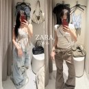 4470 | 자라 ZARA 봄신상 피팅 후기 (feat. 레이스탑, 데님팬츠)
