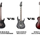 YAMAHA vs Ibanez vs ESP 사운드 비교 이미지