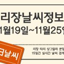 [운남/리장/날씨] 11월 19일 ~ 11월 25일 7일간 일기예보 이미지