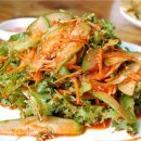 장비빔국수와편육