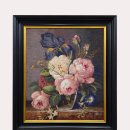 운학초등학교 | [고급 액자제작 후기] 유럽풍 십자수 3점, 이탈리아 수입 원목프레임으로 품격 UP