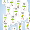 [오늘날씨] 빗길 주의...수도권 시간당 20mm 호우 이미지