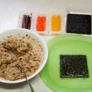 3색꼬맹이김밥