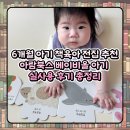 6개월 아기 책육아 전집 추천 아람북스 베이비올 아기 실사용 후기 총정리