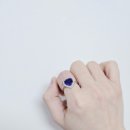 3471 | [반지] 넘버링 N-dia 하트 반지 실버/블루 : 사이즈 및 착용감 구매후기 (#3471_New, Mine Heart Ring)