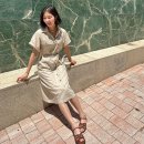 멍끌레르 | 6월 휴양지룩과 여름 하객룩 활용가능한 마리끌레르 린넨 원피스!