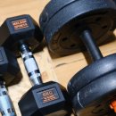 덤벨을들다 | 멜킨스포츠 5구 이지 챌린저 헬스장갑 + 고무 육각덤벨 8kg 사용 후기