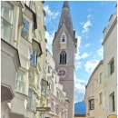 동대전중앙교회 | 이탈리아 북부 소도시 브레사노네, 천년 역사 남티롤 브릭센 여행