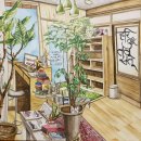 감성수채&펜드로잉 이미지