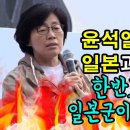 윤씨가 말하는 일본과의 미래는, 한반도에 다시 일본군이 들어 오는것 이미지