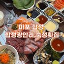 7366 | [마포 합정] 두툼한 숙성회 맛집 ‘합정광안리 숙성횟집 본점‘ 내돈내산 후기