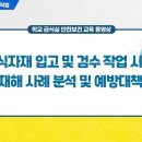 2024년 사랑가득급식지원팀 직무교육용 동영상 이미지