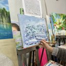 풍경을 그리는 유화 | [신논현 미술학원] 퇴근후미술원 논현점 : 성인취미미술로 유화 페인팅하기