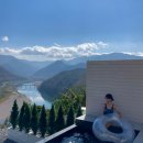 단양무지개마운틴펜션민박 | 단양 신상 숙소 쉬는돌 마르디 한국의 스위스 단양 감성 온수풀 풀빌라 가족 펜션 추천