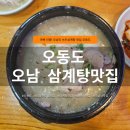 남양주 오남리 삼계탕 맛집, 오동도 녹두삼계탕과 콩국수까지 만족