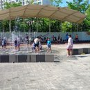 바닥분수 이미지