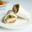 또띠아 샌드위치 치킨 또띠아롤 요리 간단하고 맛있게 이미지