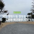 목소리 농로 | 태안 캠핑드림 캠핑장 오션뷰 애견동반 가능 프리미엄 캠핑장(A사이트)