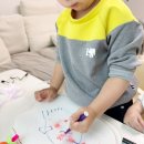 뿌려주세요 | 엄마표미술놀이 추천 캐리와친구들 슈퍼콜라 당그니 뿌려펜 후기