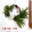 12/6 크리스마스 생화 트리 이미지